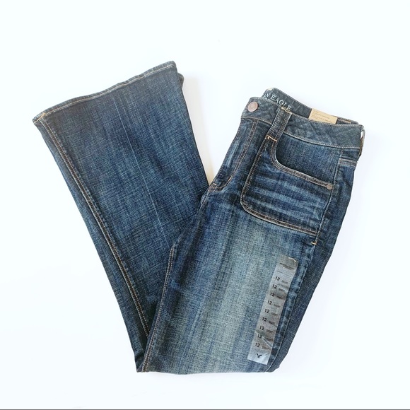 American Eagle Outfitters Denim - American Eagle Hi Rise BOHO Artist Flare Jeans